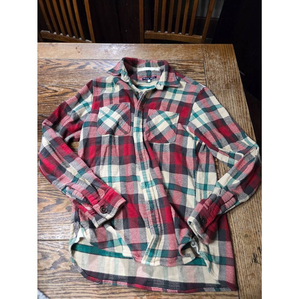 Alex Mill Mens  Chore Shirt in plaid sz Medium